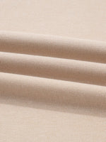 Solid Color Oversize Slit Sweatshirt and Ribbed Leggings 2pcs Set