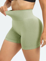 High Waist Active Shorts - Ladyez