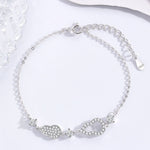 Zircon Gourd Adjustable Bracelet