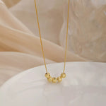925 Sterling Silver Beaded Necklace