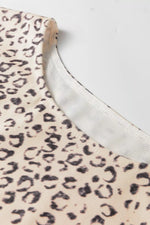 Knot Side Leopard Print Vest
