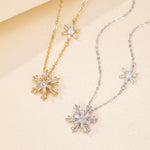 Snowflake Pendant Necklace