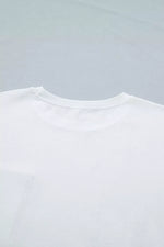 Color Block Chest Pocket Patched Casual Short Sleeve Top