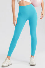 High Waist Skinny Active Pants - Ladyez