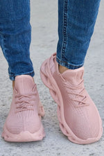 Forever Link Mesh Breathable Platform Athletic Shoes - Ladyez