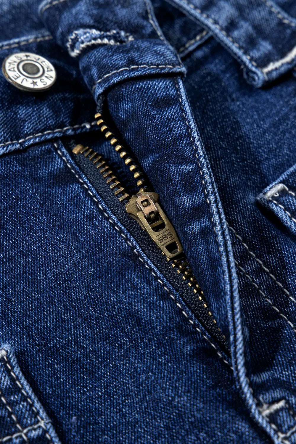 Wide Leg Pocketed High Waist Jeans - Ladyez