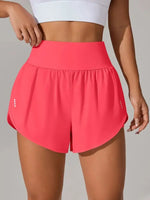 Pocketed High Waist Active Shorts - Ladyez