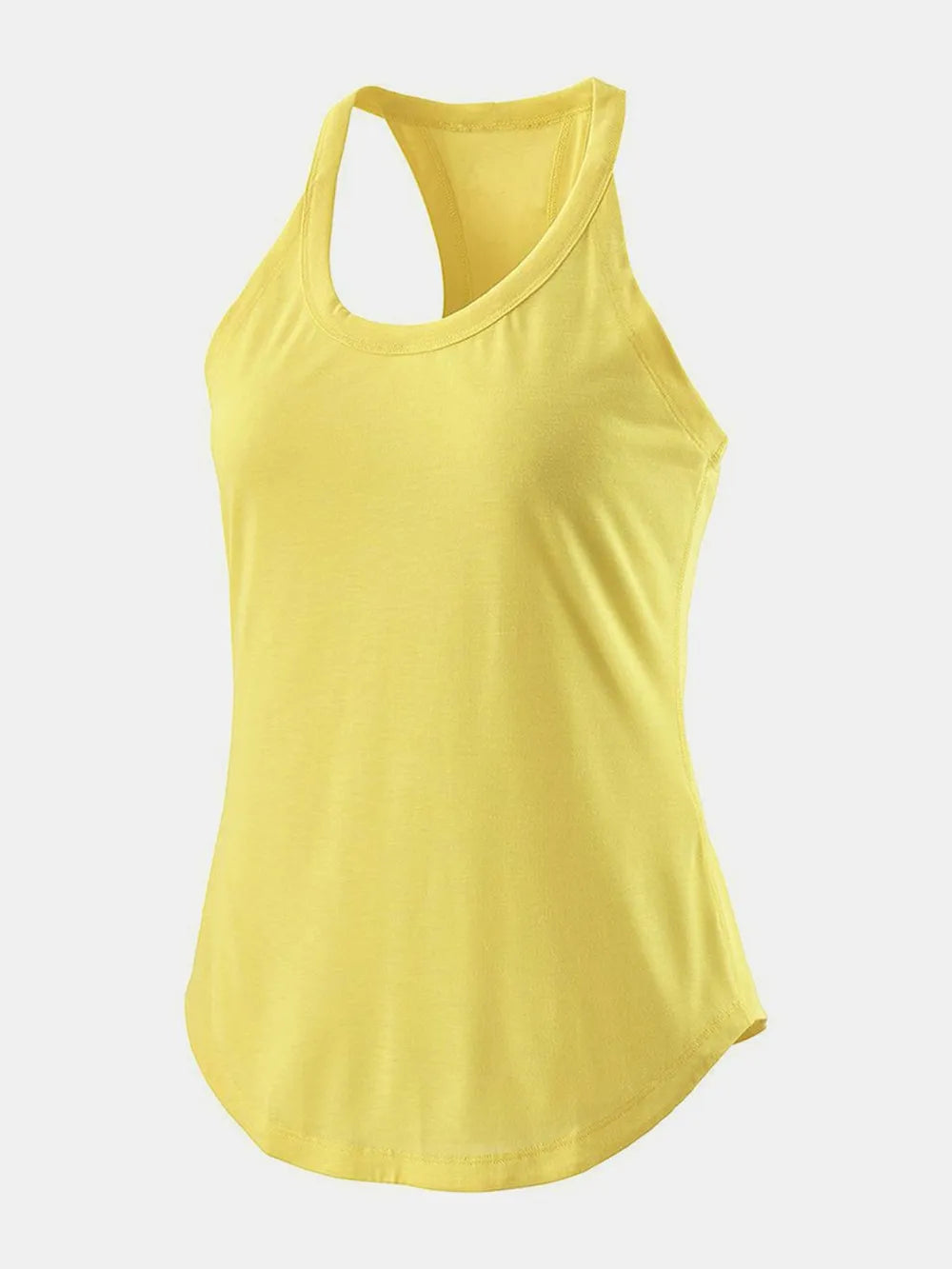 Scoop Neck Active Tank - Ladyez