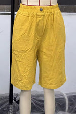Elastic Waist Shorts
