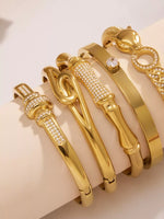 18K Gold-Plated Zircon Bracelet