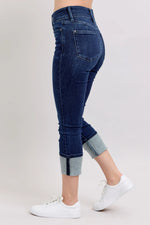 Judy Blue High-Waist Double Waist Band Skinny Jeans - Ladyez