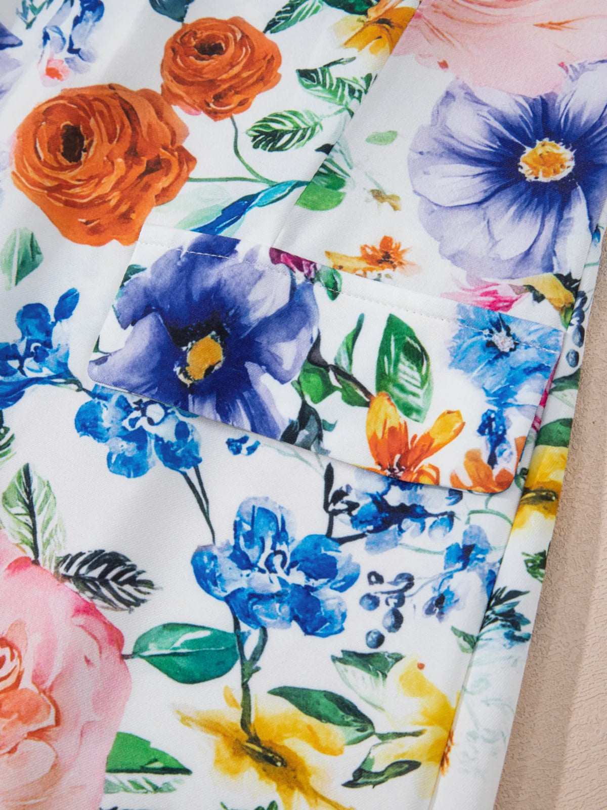 Floral Print Cap Sleeve Mini Dress