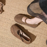 Round Toe Slip-Ons