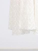 Lace Mock Neck Long Sleeve Maxi Dress