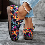Colorful Printed Casual Loafers