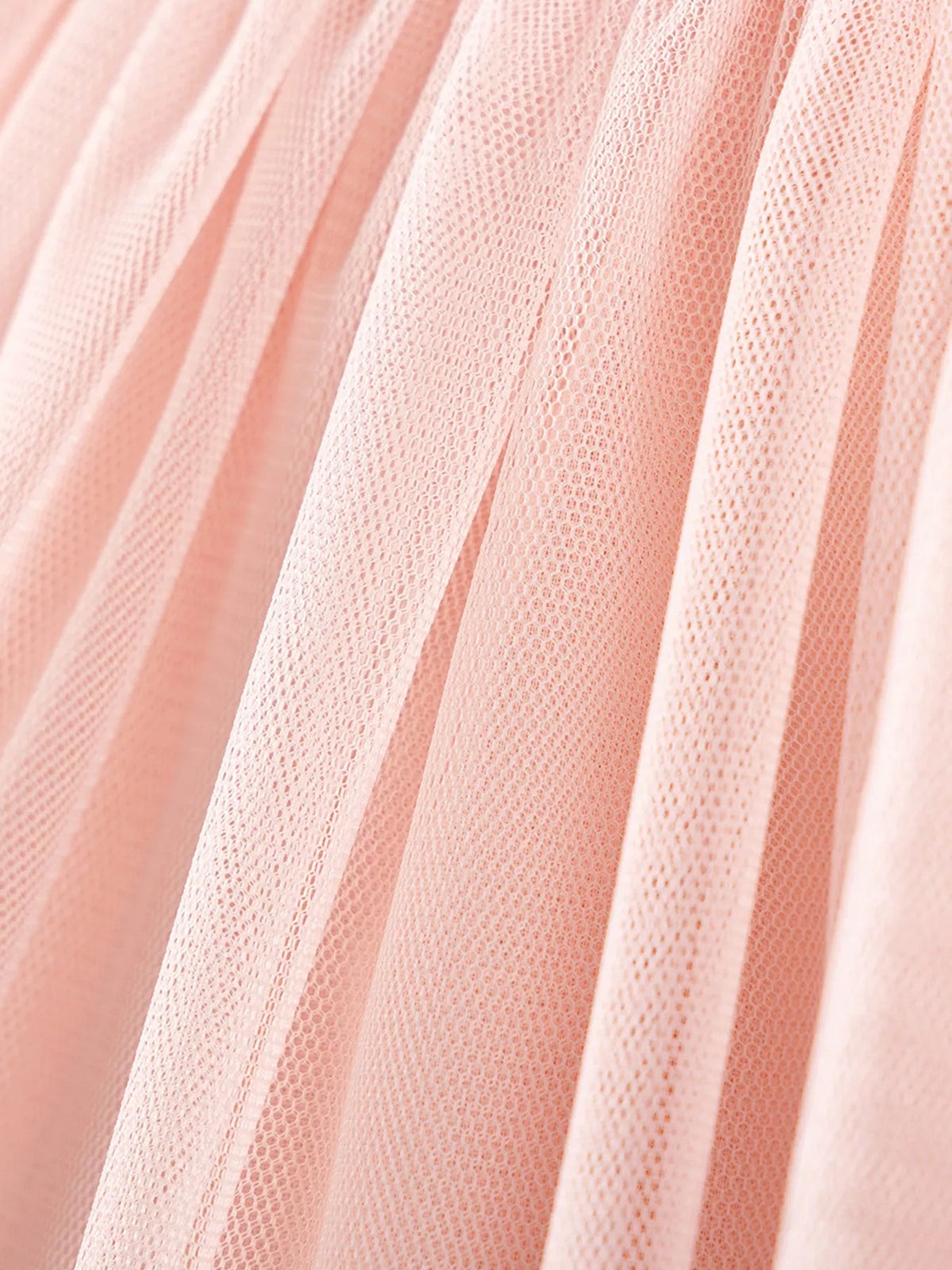Children's Ruffle Sleeve Tulle Dress