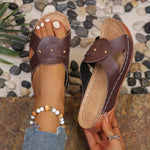 Open Toe Wedge Sandals