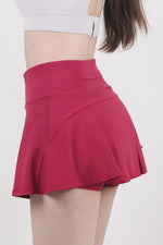 High Waist Pleated Active Skirt - Ladyez