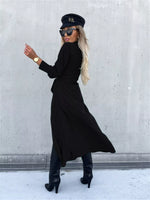 Full Size Button Front Shirt Dress Plus Size