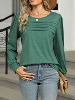 Long Sleeve Round Neck T-Shirt
