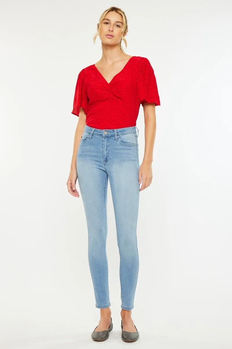 Kancan High Rise Super Skinny Jeans - Ladyez