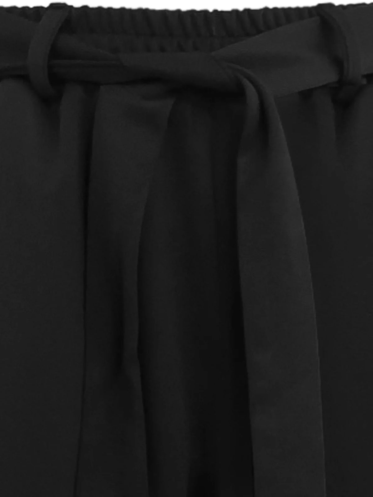 Tied High Waist Shorts