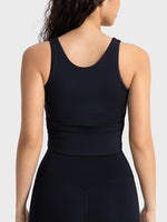 Millennia Cropped Sport Tank - Ladyez