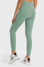 Millennia High Waist Ankle-Length Yoga Leggings - Ladyez