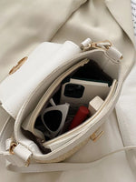 Woven Straw Crossbody Bag