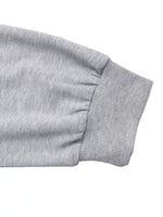 Floral Applique Boat Neck Sweatshirt