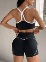 Contrast Trim Cami and Shorts Active Set