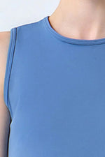 Round Neck Active Tank - Ladyez