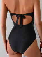 Cutout Sweetheart Neck One-Piece Swimwear - Ladyez