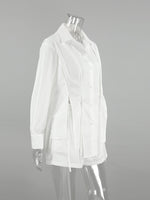 Button Up Shirt and Shorts Set