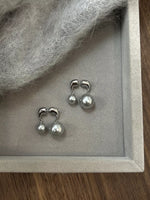 Pearl Alloy Drop Earrings
