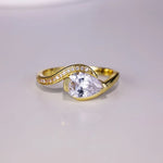 1.5 Carat Moissanite 925 Sterling Silver Ring - Ladyez