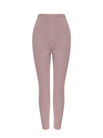 Ribbed Knit Long Sleeve Top and Pants Set