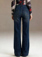High-Waisted Flare Leg Jeans