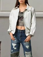 Lightweight Casual Zip-Up Jacket