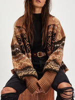 Vintage Button Up Knit Cardigan