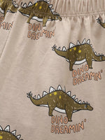 Children's Dinosaur Print Tee and Shorts Set