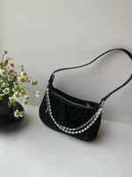 Pearl Chain Shoulder Bag