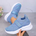 Round Toe Mesh Sneakers