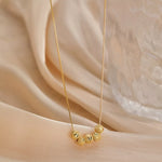 925 Sterling Silver Beaded Necklace