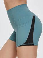 High Waist Active Shorts - Ladyez