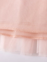 Children's Ruffled Sleeve Tulle Dress