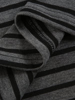 Striped Boat Neck Long Sleeve T-Shirt