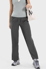 Millennia Drawstring Pocketed Active Pants - Ladyez