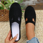 Round Toe Flat Slip-Ons