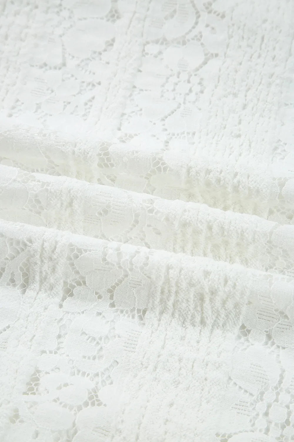 Lace Long Sleeve Mini Dress